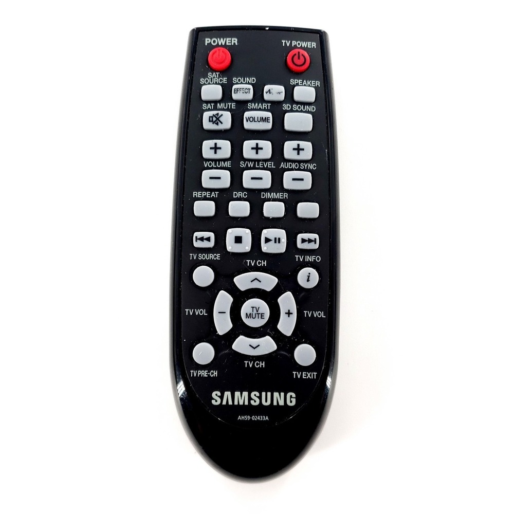 Genuine Samsung AH59-02433A Home Theater Soundbar Remote Control OEM Tested